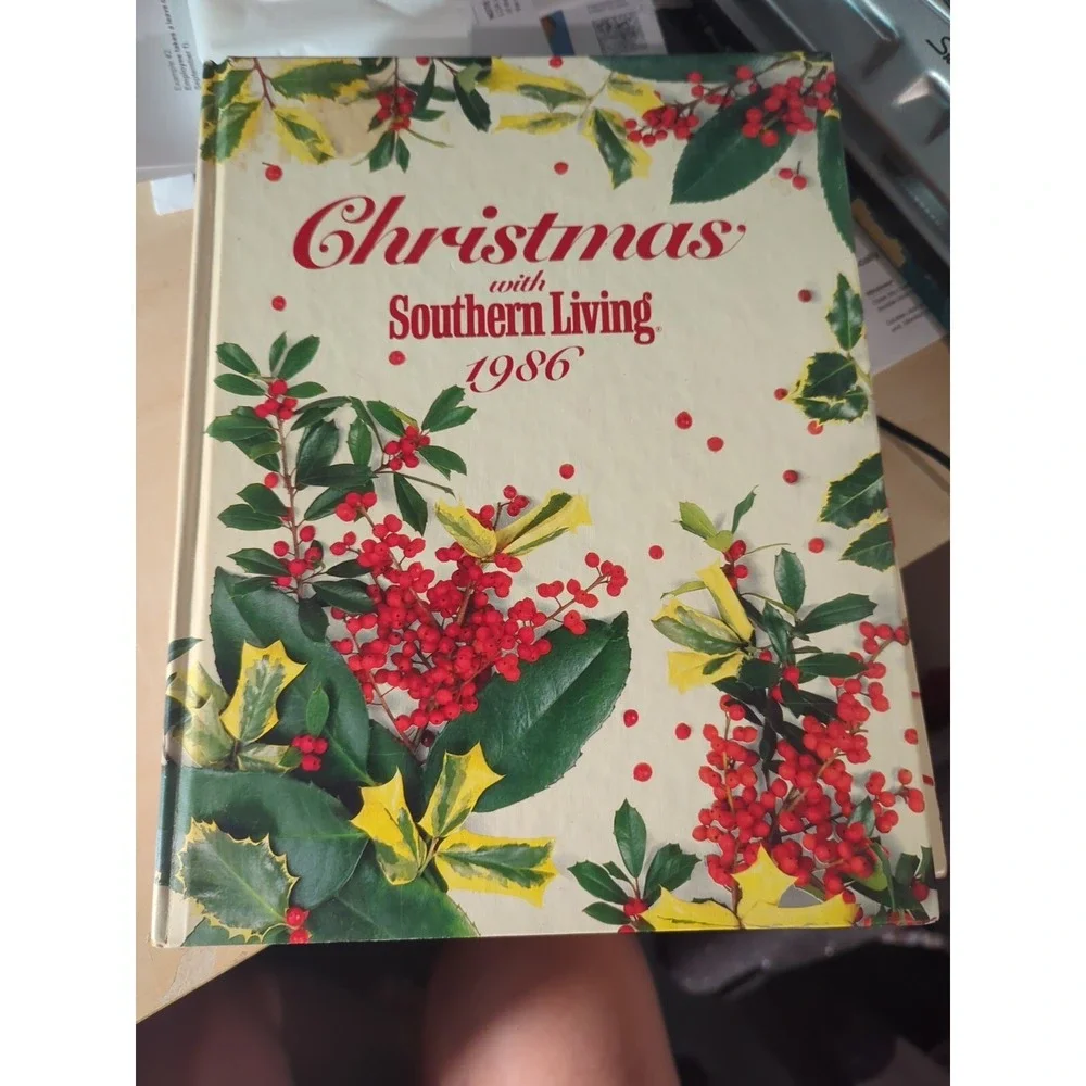 H3 Christmas with Southern‎ Living 1986 Nancy Fitzpatrick Hardcover recipes cook
